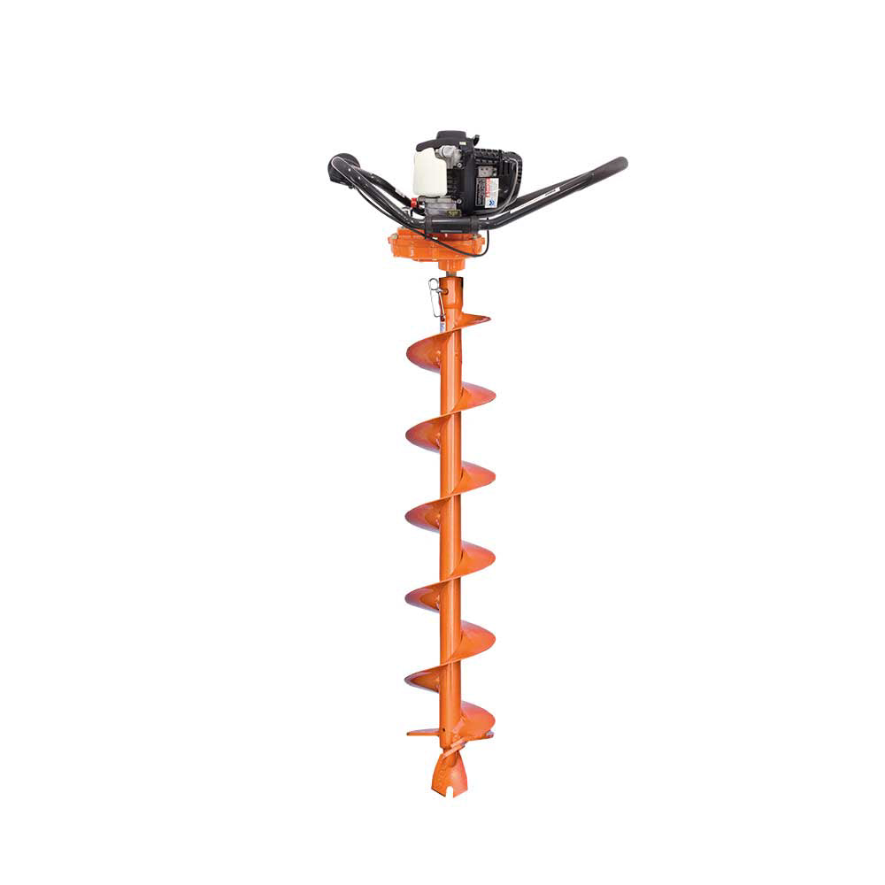 BravePro One-Man Auger, 1 In. Round Driveshaft, Up to 8 In. Bit Capacity, Honda GX35, Model BRPA180H