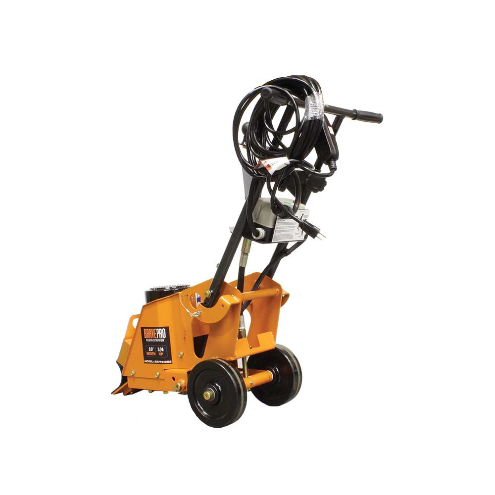 BravePro Floor Stripper, Heavy Duty, 10 In. Max Width, Electric Motor, Model BRPFS108E