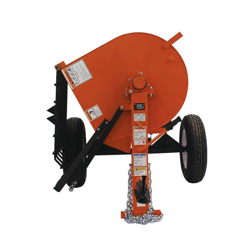 BravePro Mortar Mixer, 8 Cu. Ft. Steel Drum, Honda GX240, Model BRPMM108H
