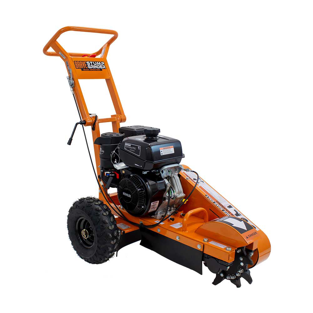 BRAVE Stump Grinder, 14 HP, Kohler Engine, Model BRSG105K