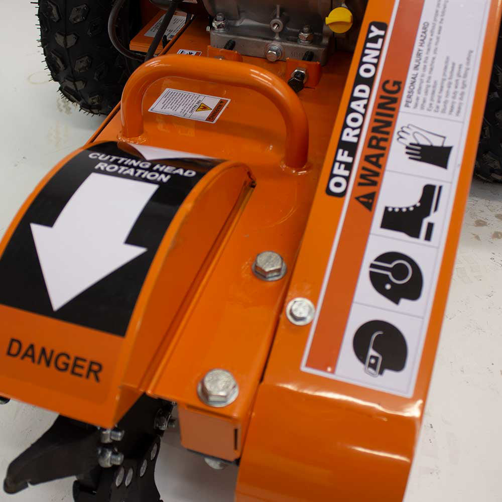 BRAVE Stump Grinder, 14 HP, Kohler Engine, Model BRSG105K