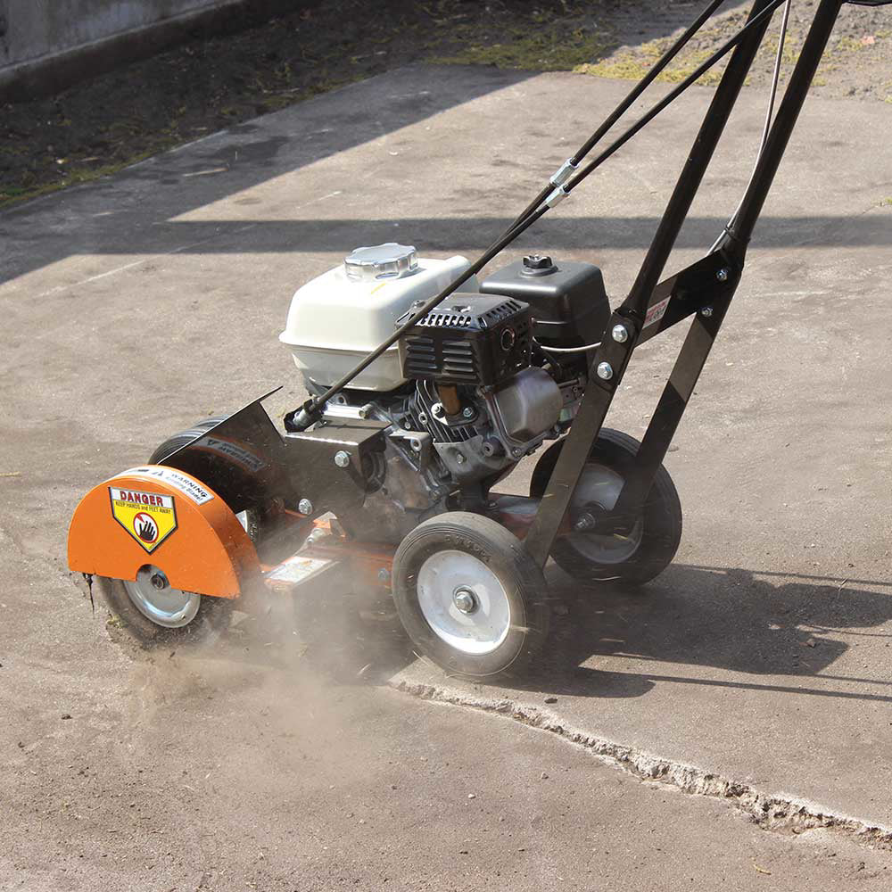 BravePro Crack Cleaner, 8 In. Wire Knot Brush, Honda GX120, Model BRPC105H