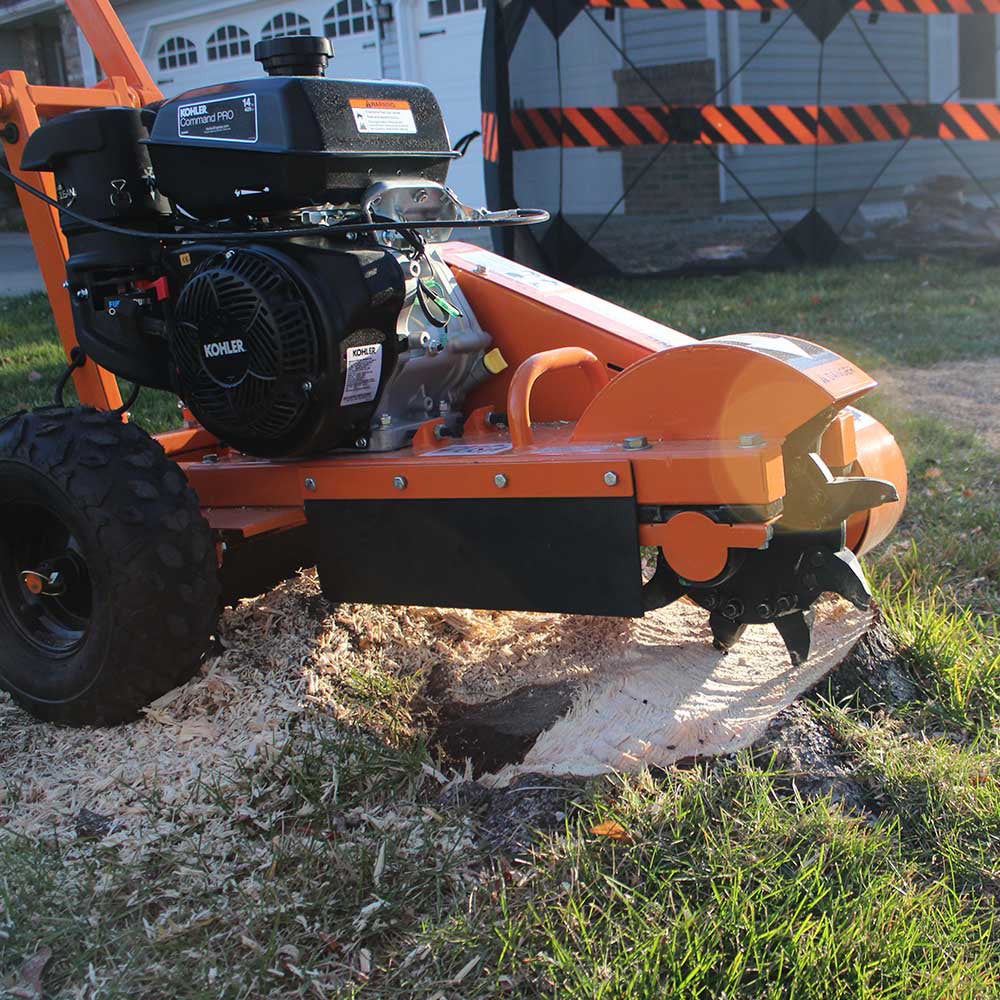 BRAVE Stump Grinder, 14 HP, Kohler Engine, Model BRSG105K