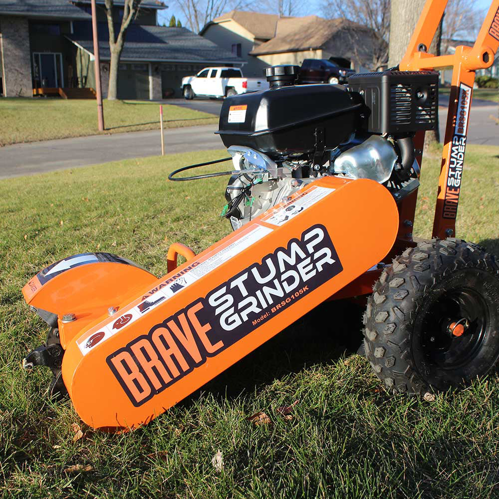 BRAVE Stump Grinder, 14 HP, Kohler Engine, Model BRSG105K