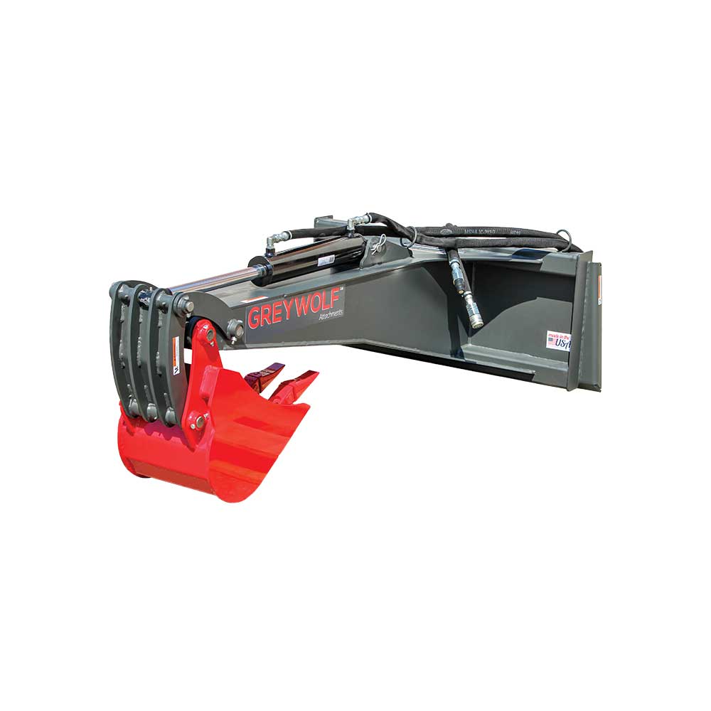 GREYWOLF Backhoe Attachment for Skid Steer Loaders - Model 1065