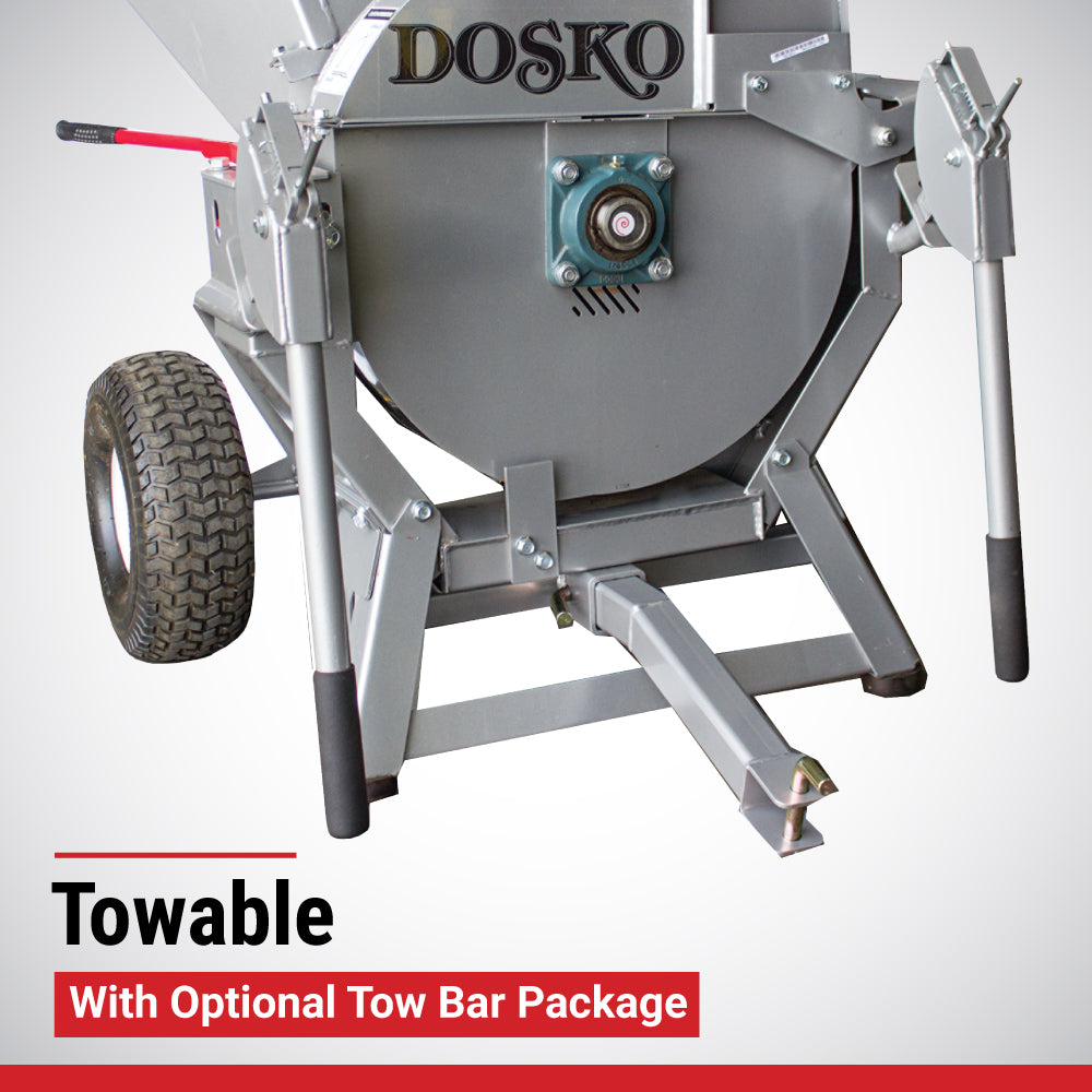 Dosko 4-In. Brush Chipper - Infeed Hopper