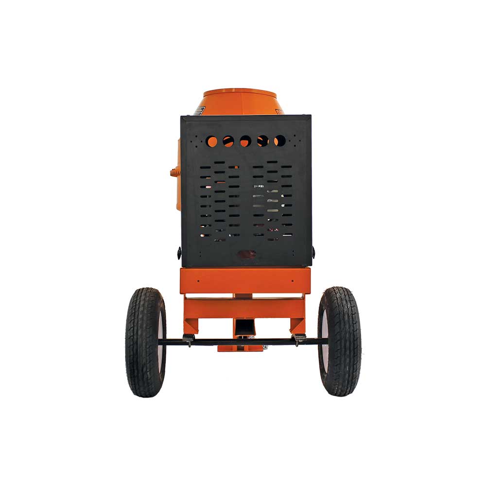 BravePro Concrete Mixer, 7 Cu. Ft. Steel Drum, Honda GX270, Model BRPCM107H