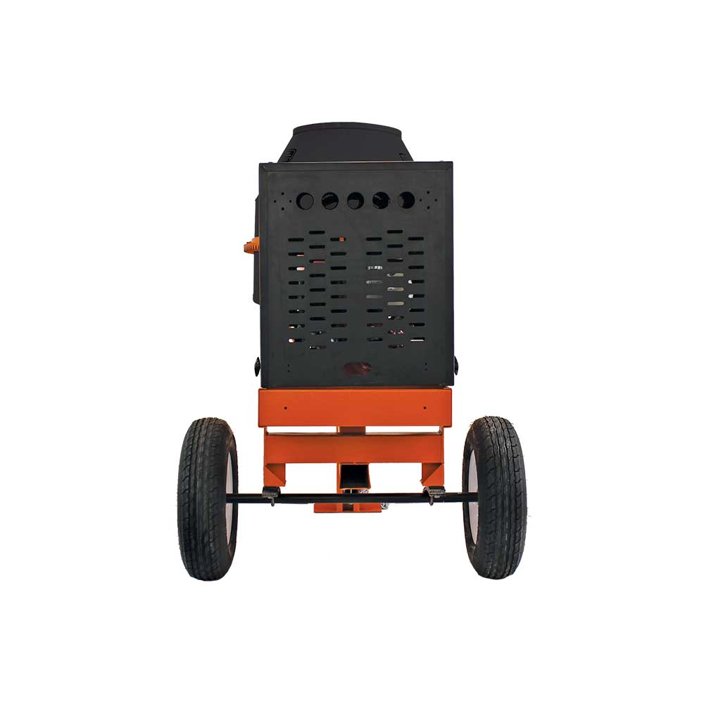 BravePro Concrete Mixer, 9 Cu. Ft. Poly Drum, Honda GX270, Model BRPCM209H