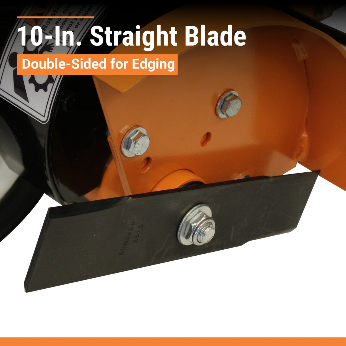 BravePro Edger, 10 In. Straight Blade, Honda GX120, Model BRPE105H