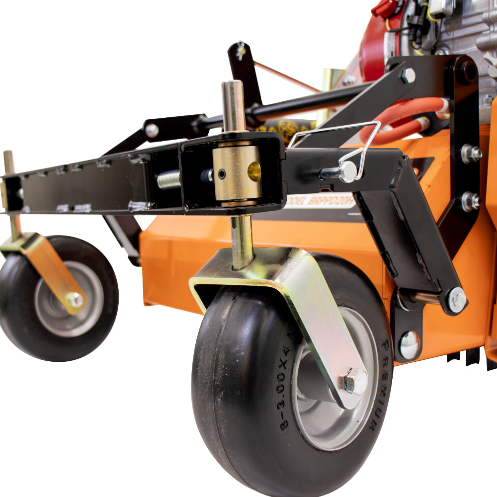 BravePro U-Turn Power Rake Dethatcher, 20 In. Width, Counter-Rotating, Honda GX160, Model BRPPD20CWH