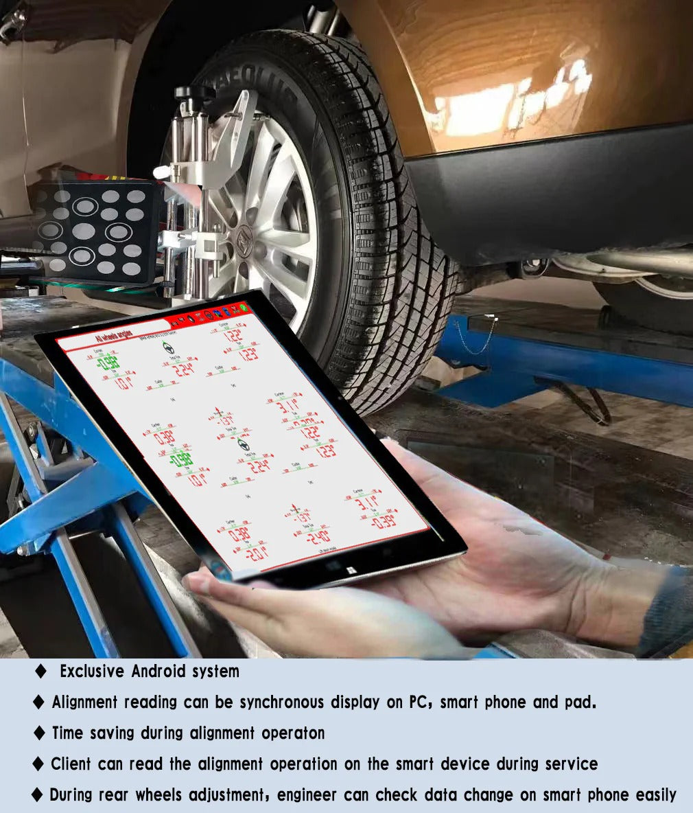 Katool AV651 3D Wheel Alignment Machine for 2-Post and Scissor Lifts