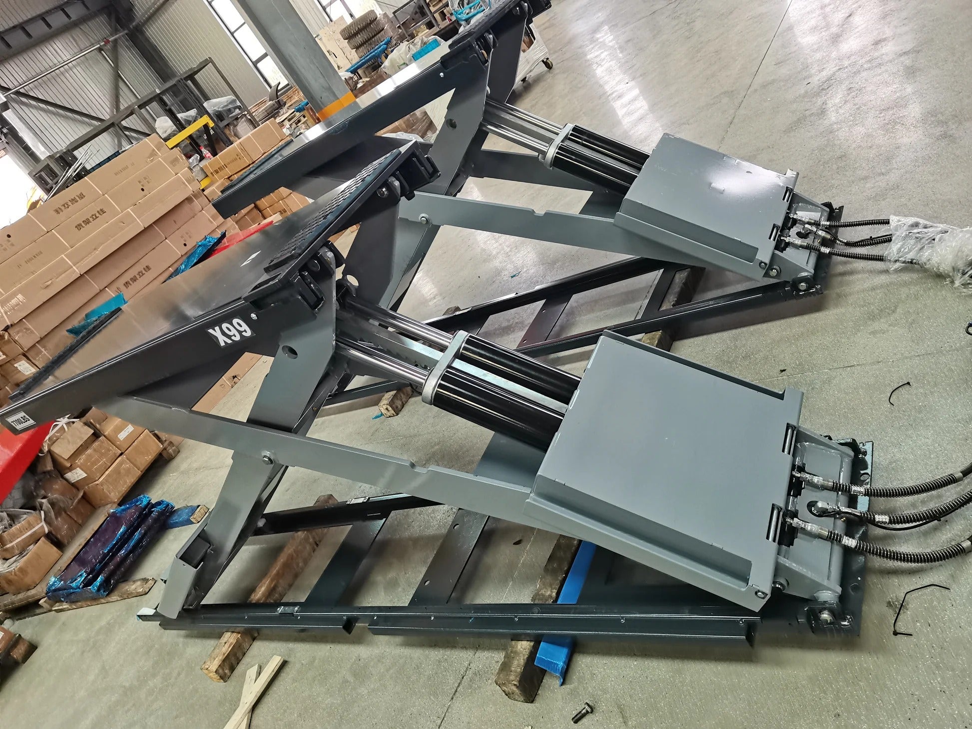 Katool KT-X99 7,700 lb Full-Rise Scissor Lift for Professional Shops