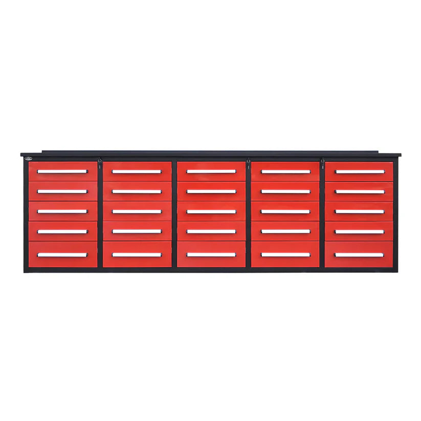 Chery Industrial Heavy-Duty Workbench with 25 Drawers 10 ft - WW000184