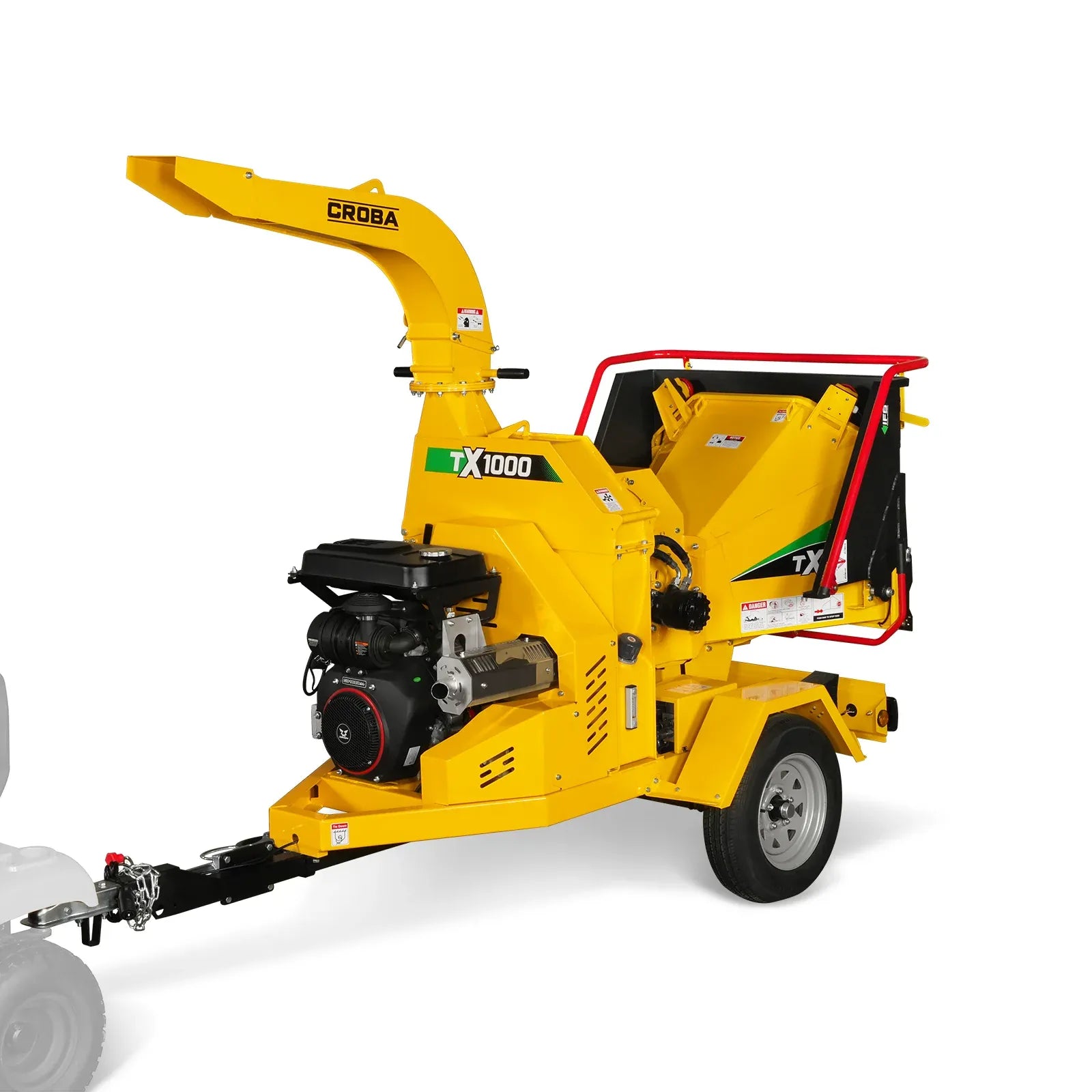 MechMaxx 8" 35HP 1000cc ZONSEN Commercial Hydraulic Wood Chipper, Model TX1000