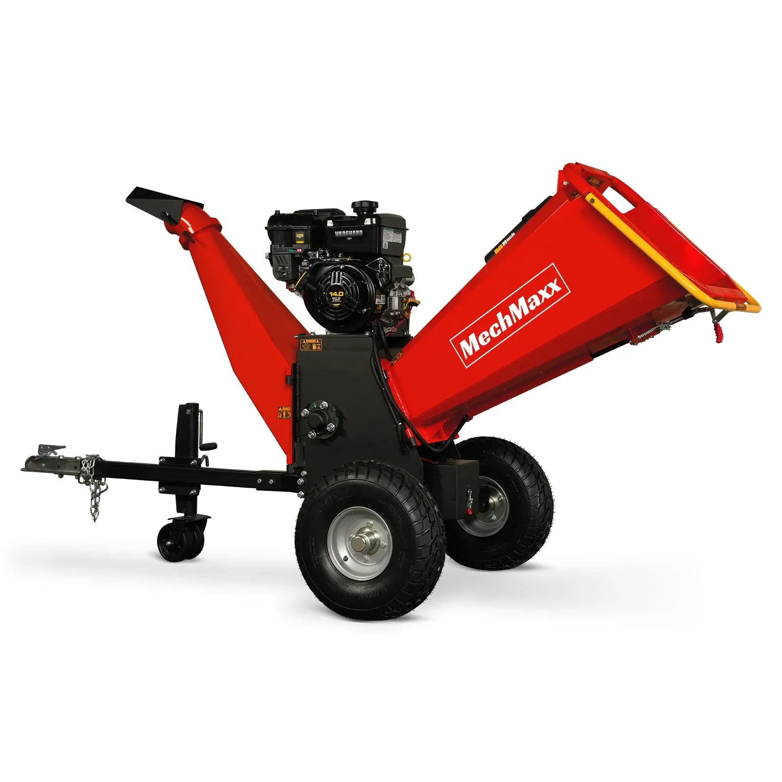 MechMaxx 6" 14HP 408cc VANGUARD E-Start Drum Wood Chipper, Model P4206