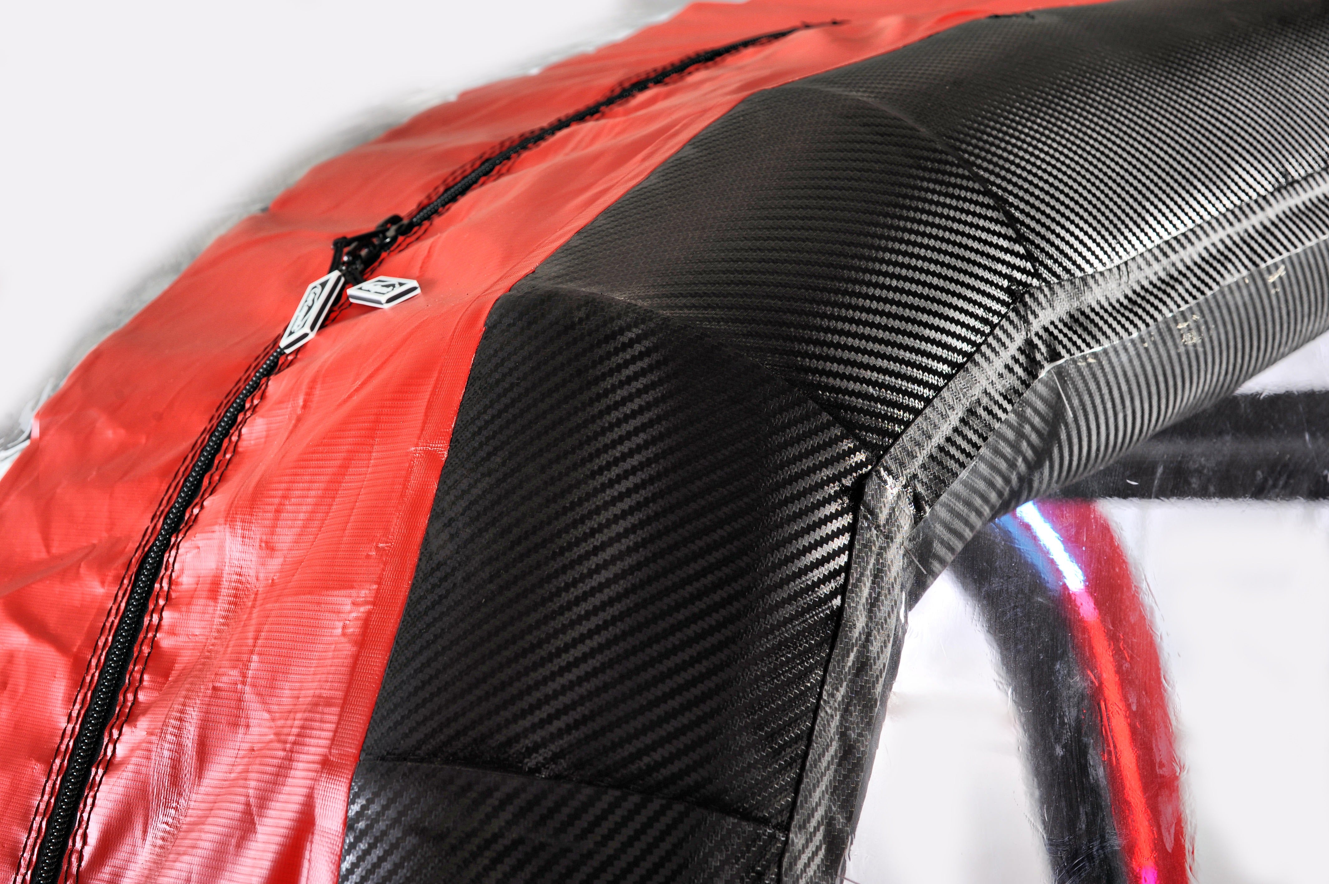 CarCapsule 16 ft SC1 Series ShowCase Indoor Capsule w/ Road Design Floor, IntelliCharger & LED Kit - CCSH16SC1