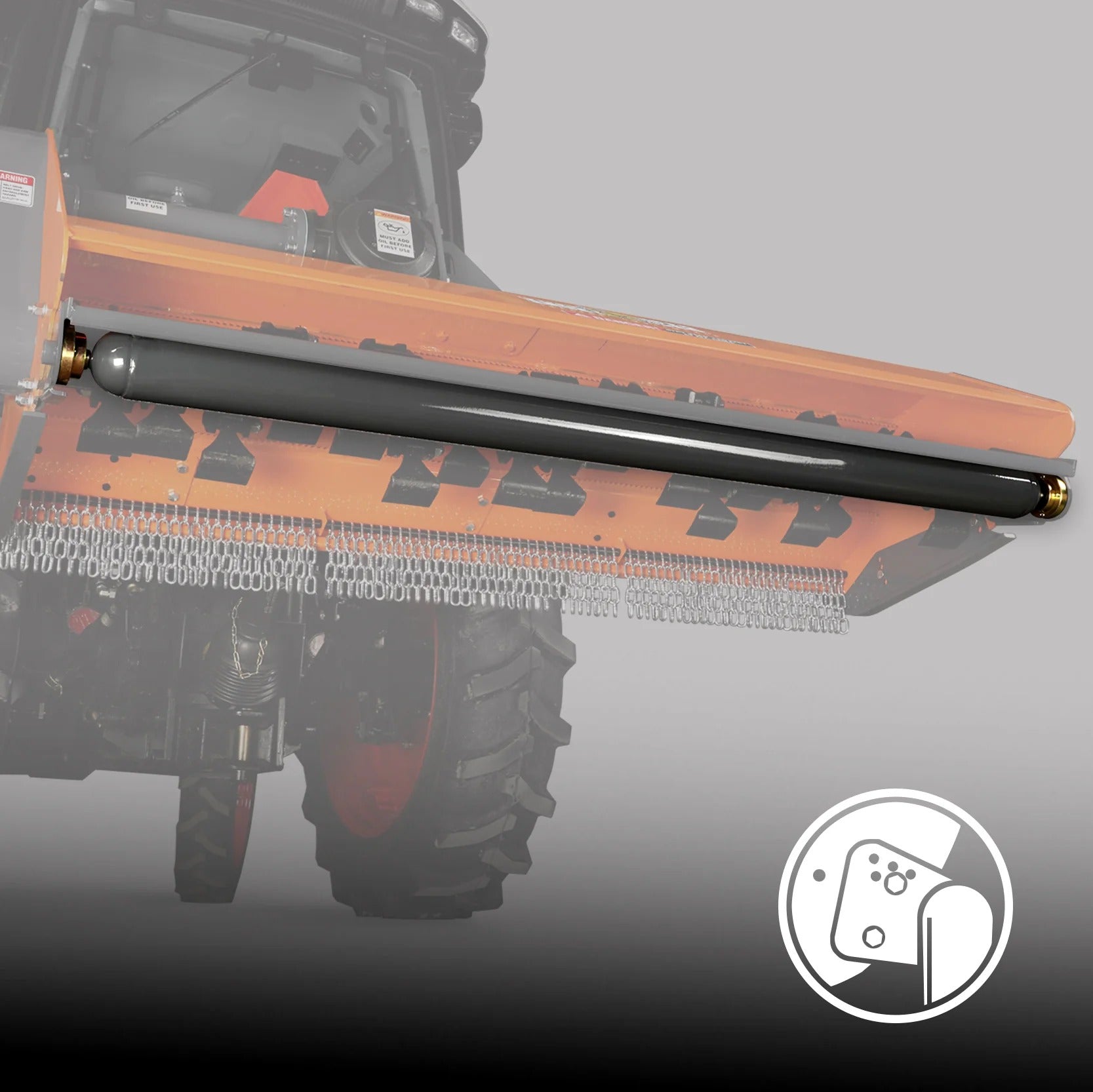 MechMaxx 72" PTO Driven Flail Mower, 3-Point Hitch, 45–85HP, Model NAM72