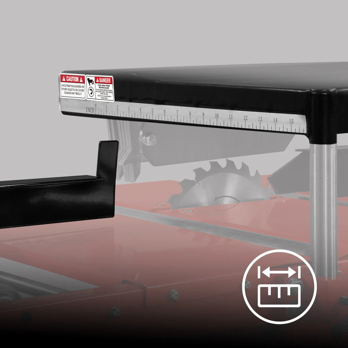 MechMaxx 10" Blade Gas Powered Single Blade Edger with 12" Max Cutting Width, Model SBE50