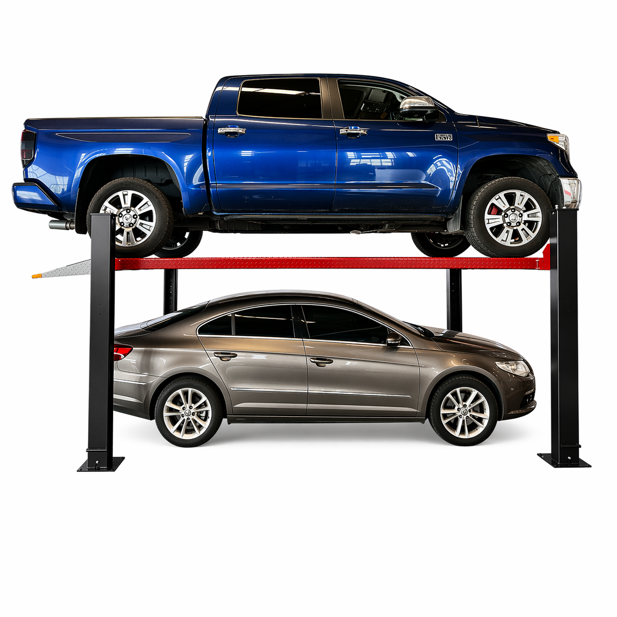 Katool KT-4H950 9,500 lb Heavy-Duty 4-Post Parking and Storage Lift