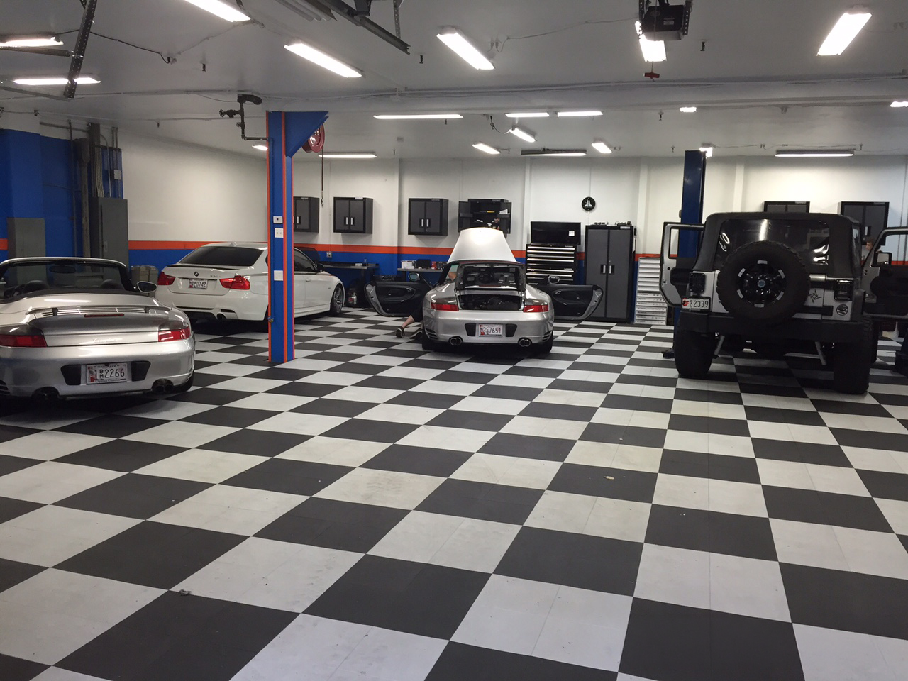 Swisstrax Pro Series Tile Garage Flooring Smooth Pro 6 Tile Pack