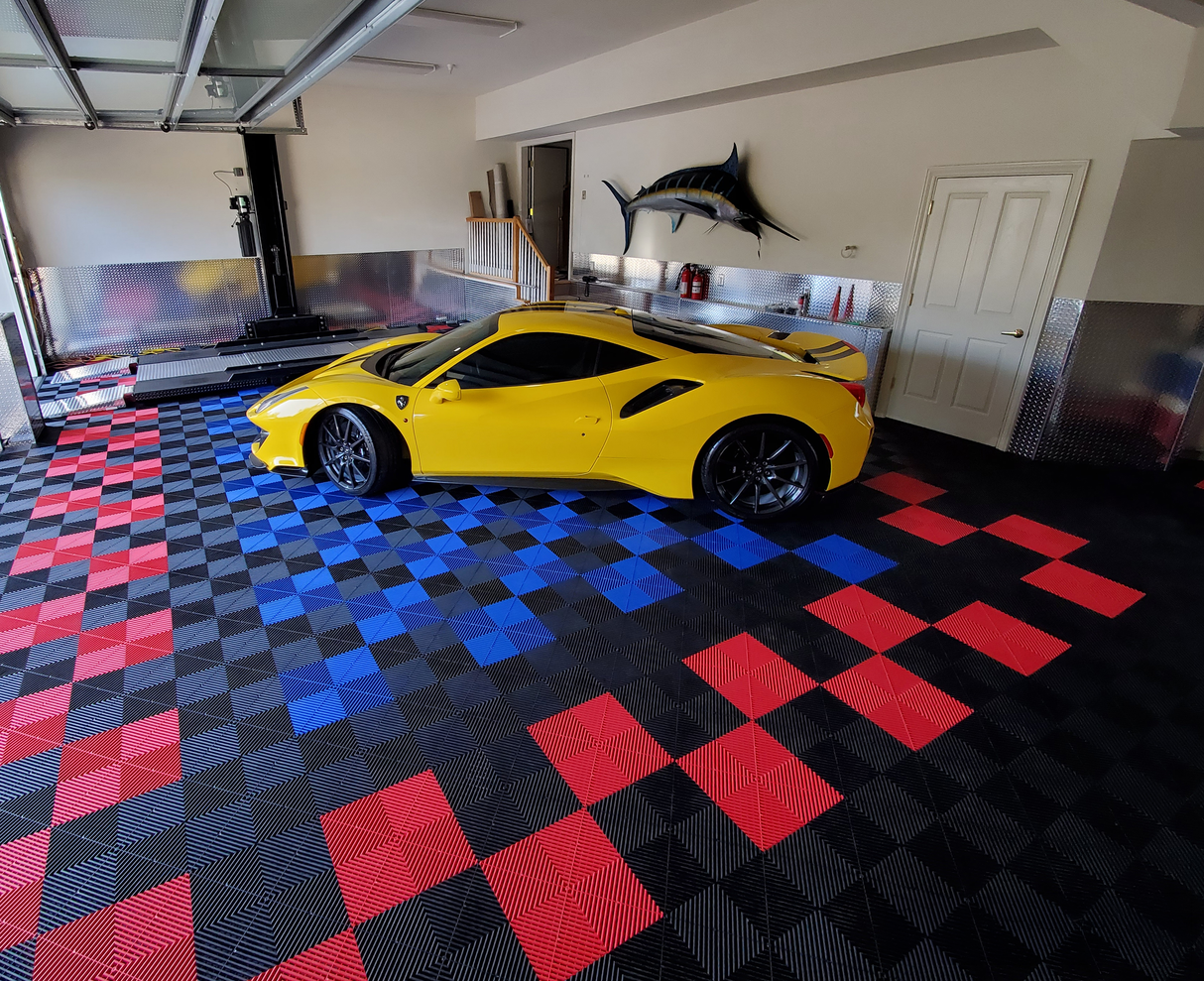 Swisstrax 12 Series Tile Garage Flooring Diamondtrax 50 Sqft (50 tiles)