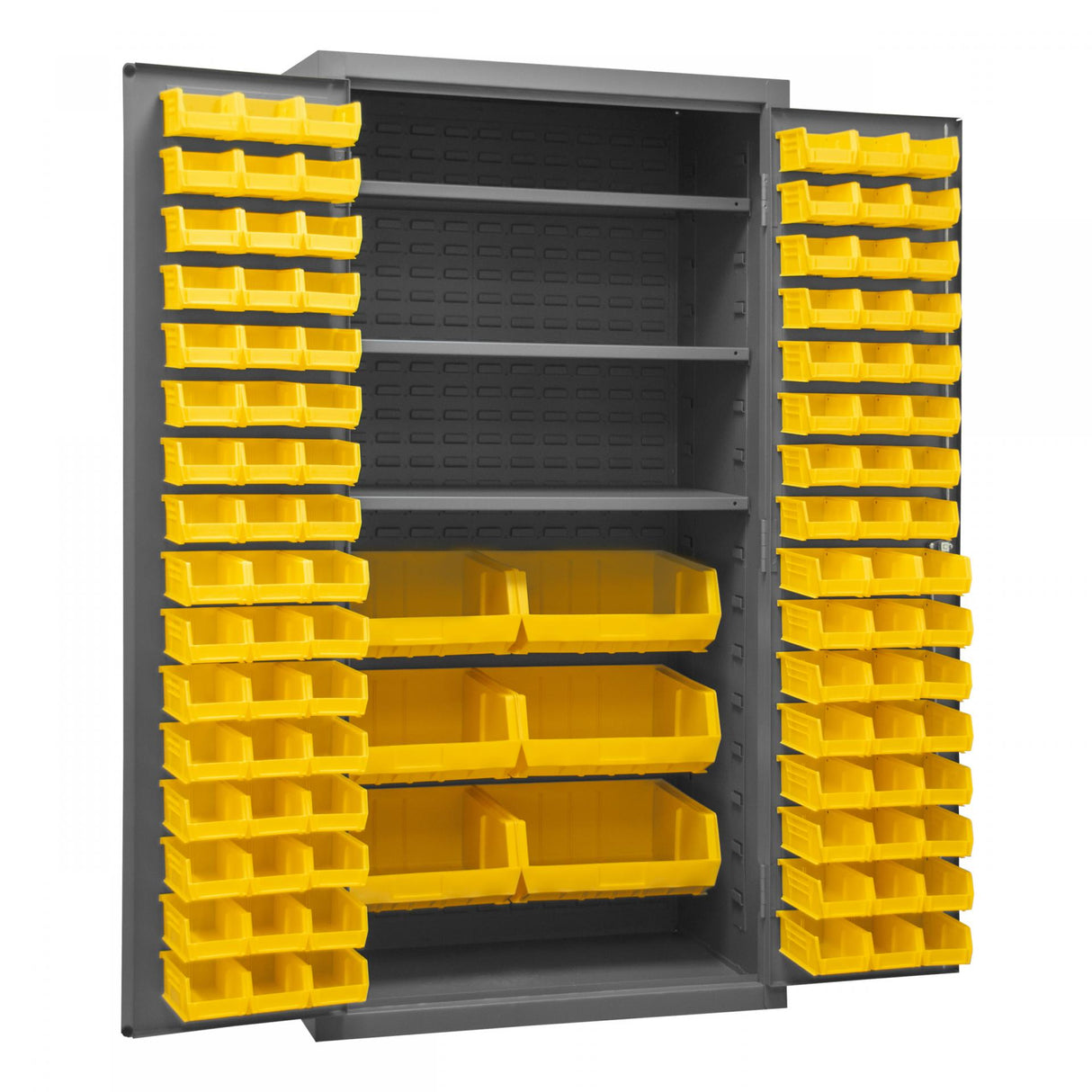 Durham 2501-BDLP-102-3S-95 Bin Storage Cabinet