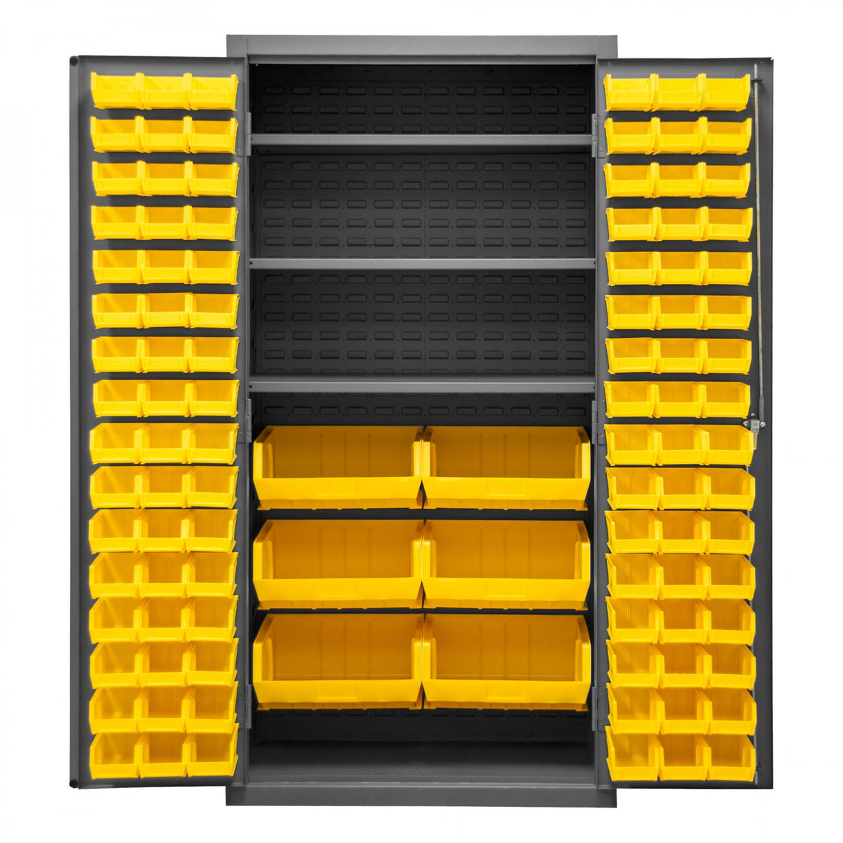 Durham 3501-BDLP-102-3S-95 Bin Storage Cabinet