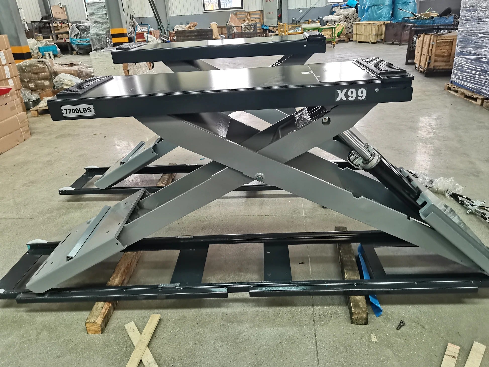 Katool KT-X99 7,700 lb Full-Rise Scissor Lift for Professional Shops