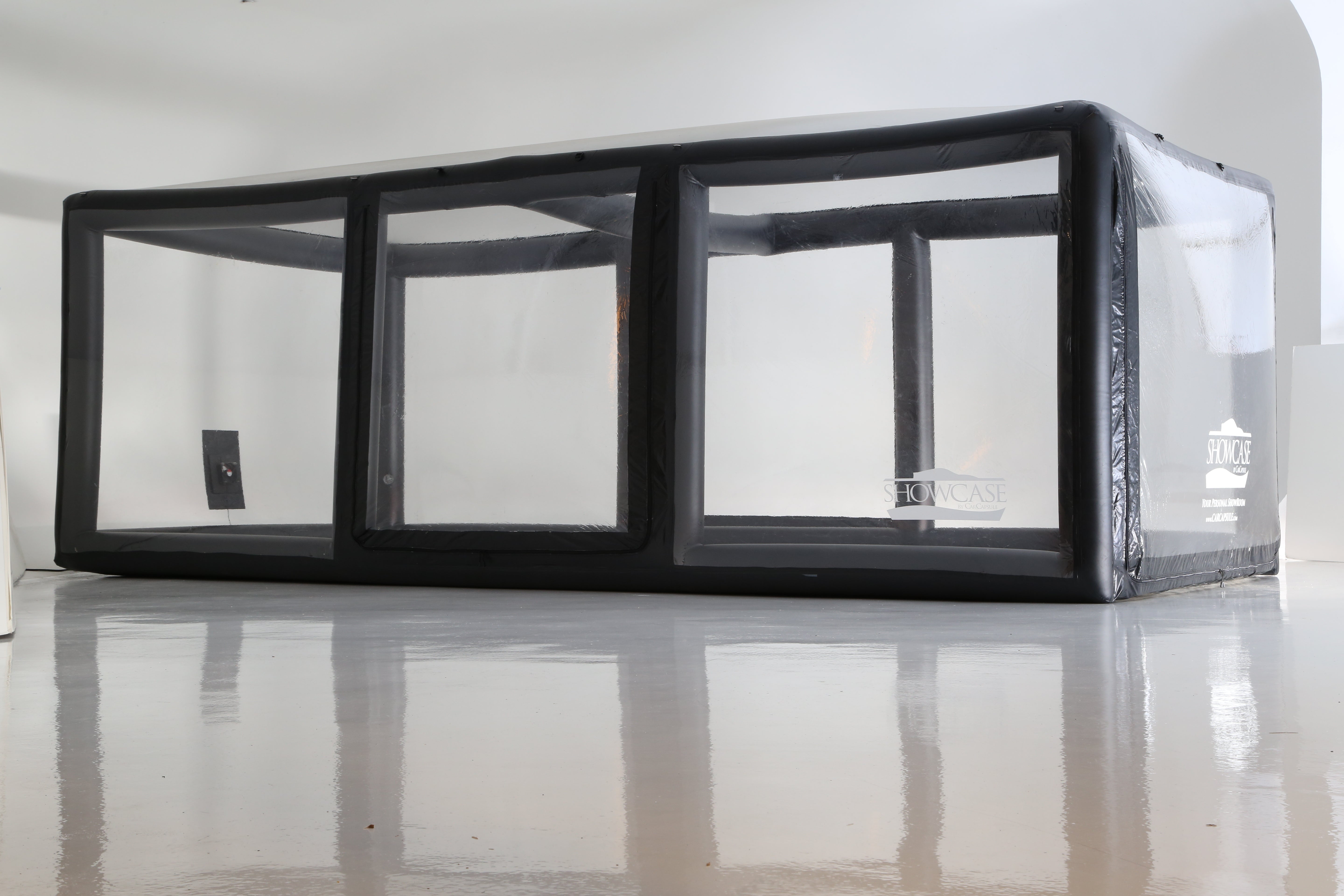 CarCapsule 14 ft ShowCase Indoor Black Cover - CCSH14