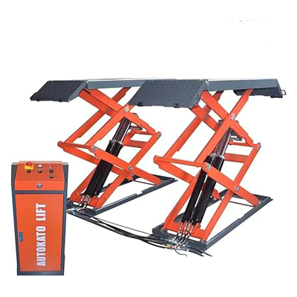 Katool KT-X95 8,000 lb Full-Rise Scissor Lift for Tire and Brake Service