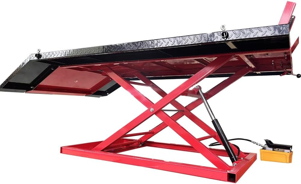 Katool KT-Motor 150 1,500 lb Motorcycle and ATV Lift Table with Hydraulic Pump