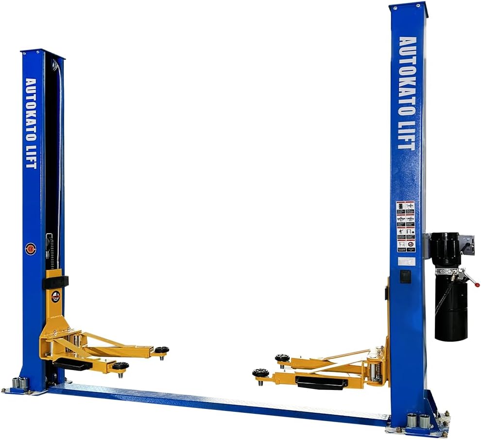 Katool AK-H115Z 11,000 lb 2-Post Car Lift with 3.0HP Motor
