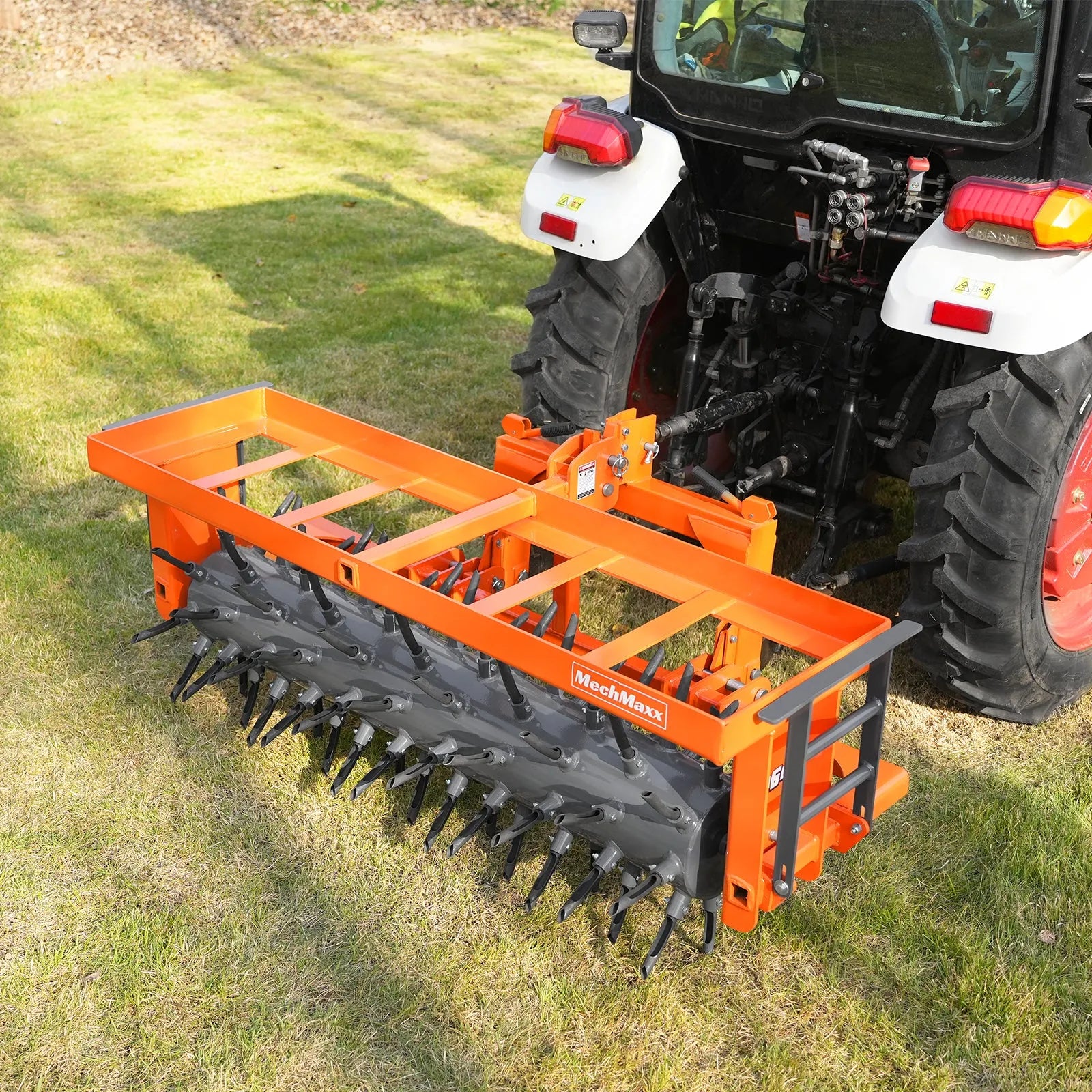MechMaxx 50" 3-Point Drum Plug Aerator for Category 1 & 2 Tractors, Model DLA50