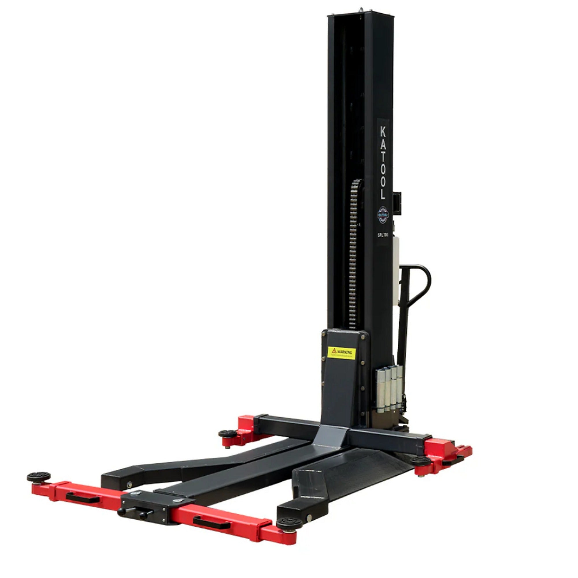 Katool KT-SPL700 6,600 lb Portable 2-Post Platform Parking Lift for Home Storage