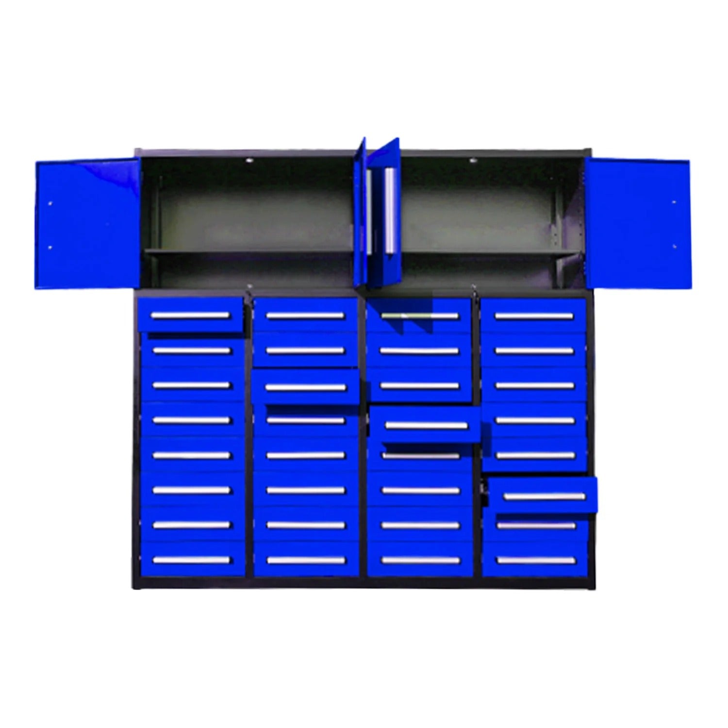 Chery Industrial 7ft Garage Storage Cabinet (32 Drawers & 2 Cabinets) - WW000210
