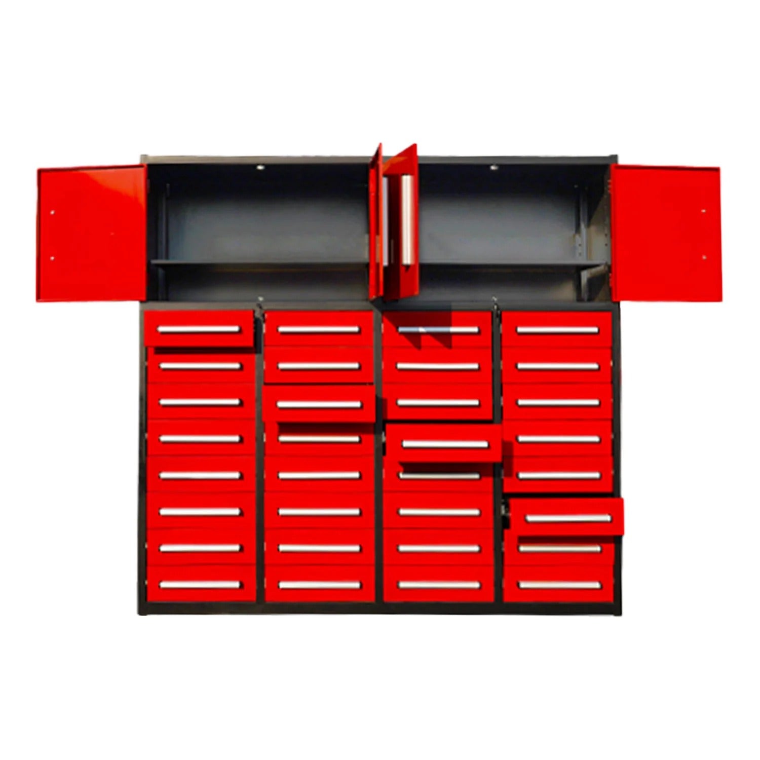 Chery Industrial 7ft Garage Storage Cabinet (32 Drawers & 2 Cabinets) - WW000210