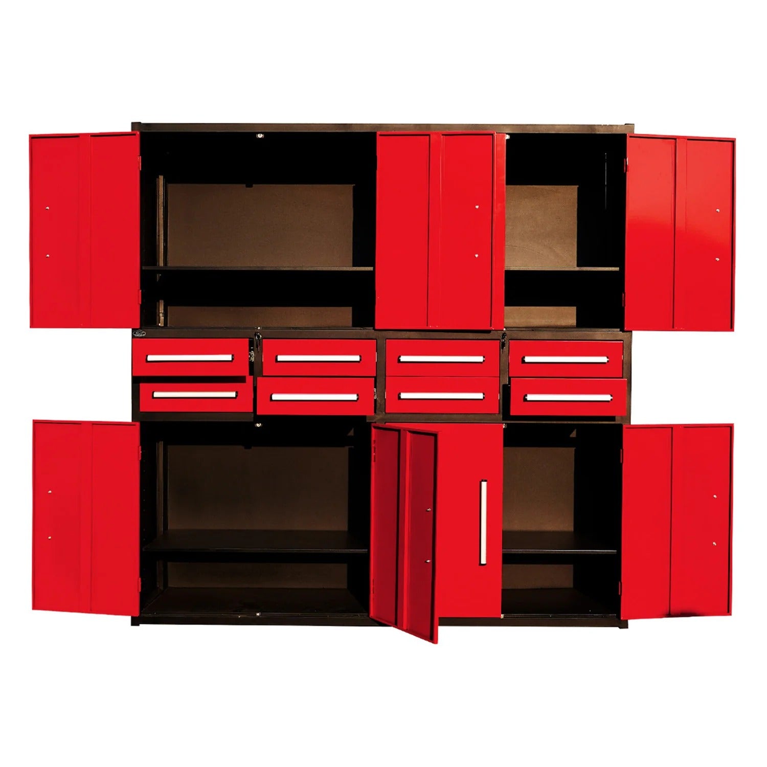 Chery Industrial 7ft Garage Storage Cabinet (8 Drawers & 4 Cabinets) - WW000213