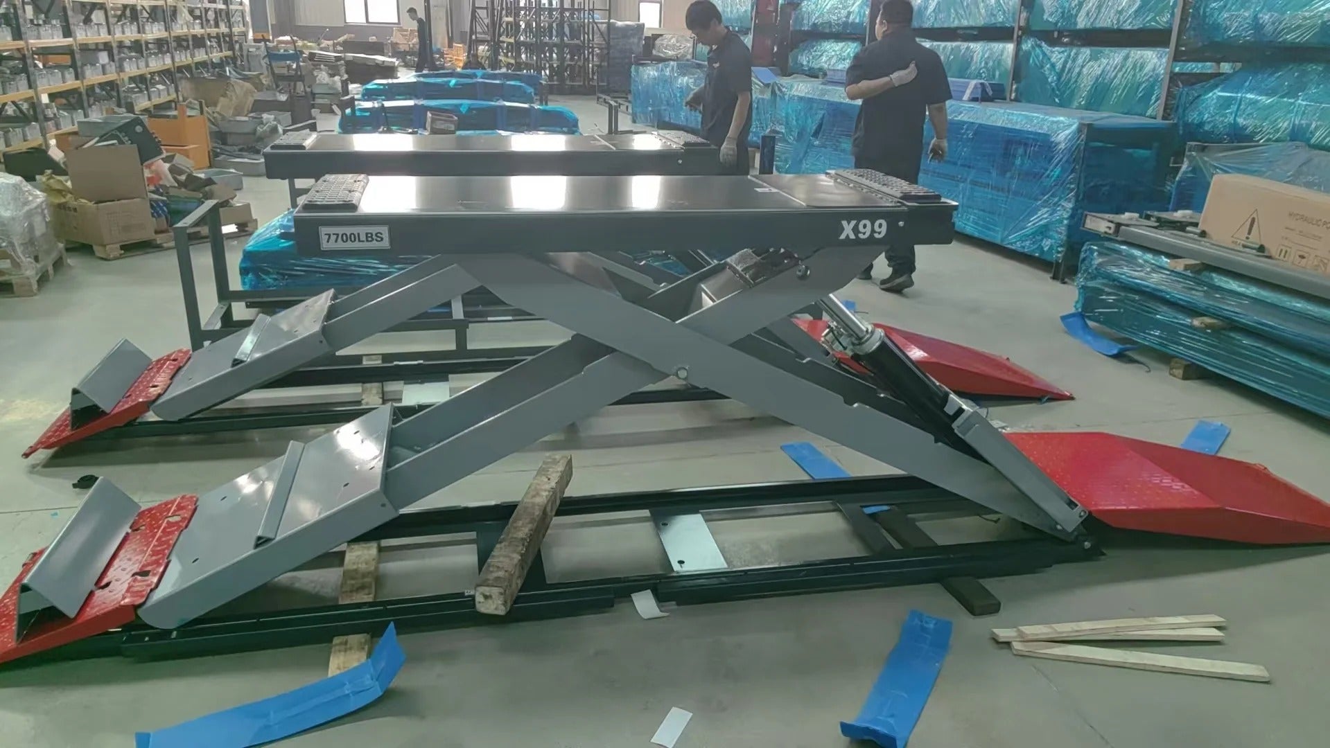 Katool KT-X99 7,700 lb Full-Rise Scissor Lift for Professional Shops