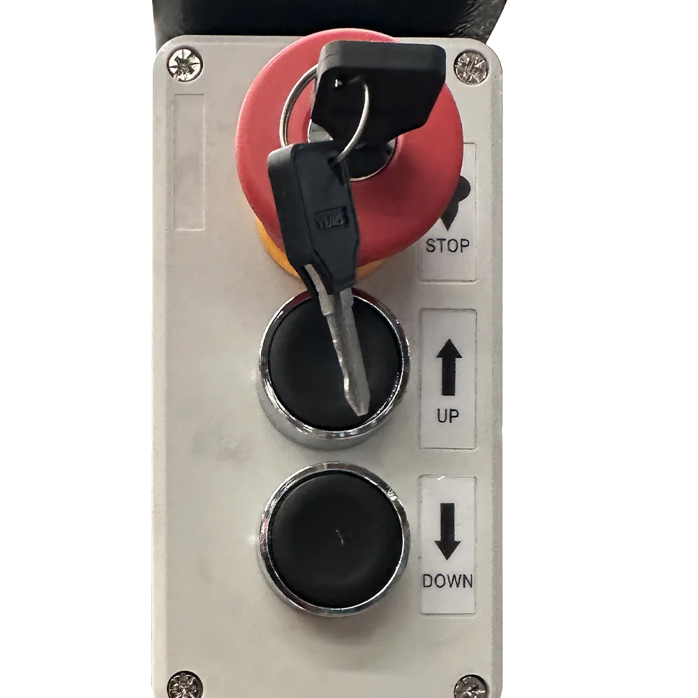 Katool KT-P2700 6,600 lb 2-Post Parking Lift for Home Garage Storage