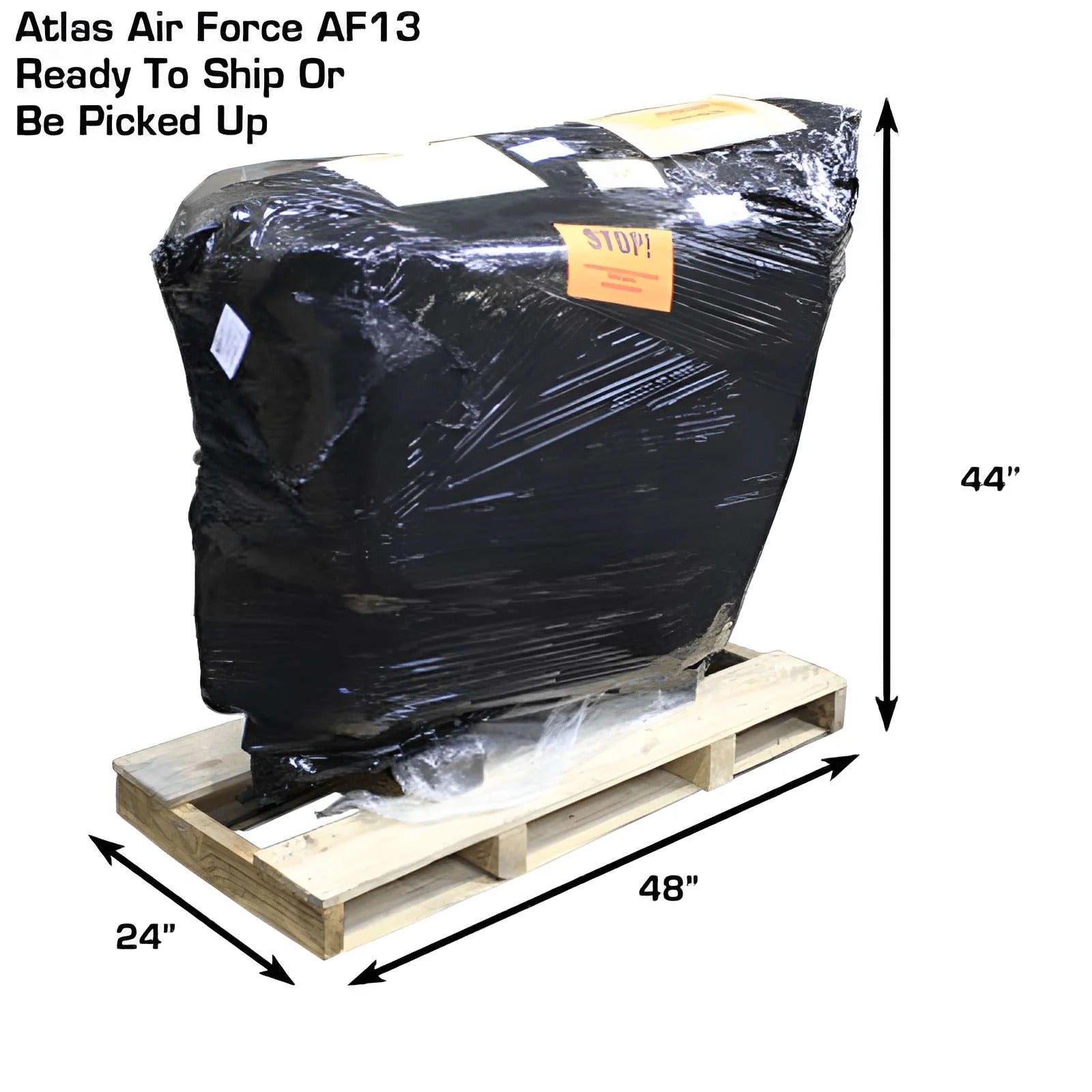 Atlas Air Force AF13 Gas 13HP 30 Gallon Air Compressor with Honda GX390 Engine
