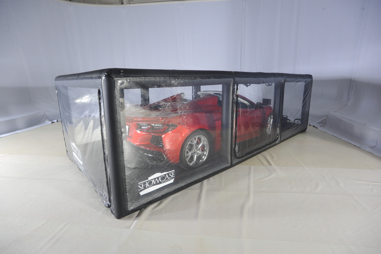 CarCapsule 18 ft ShowCase Indoor Black Cover – Stacker Edition - CCSH18STACKER