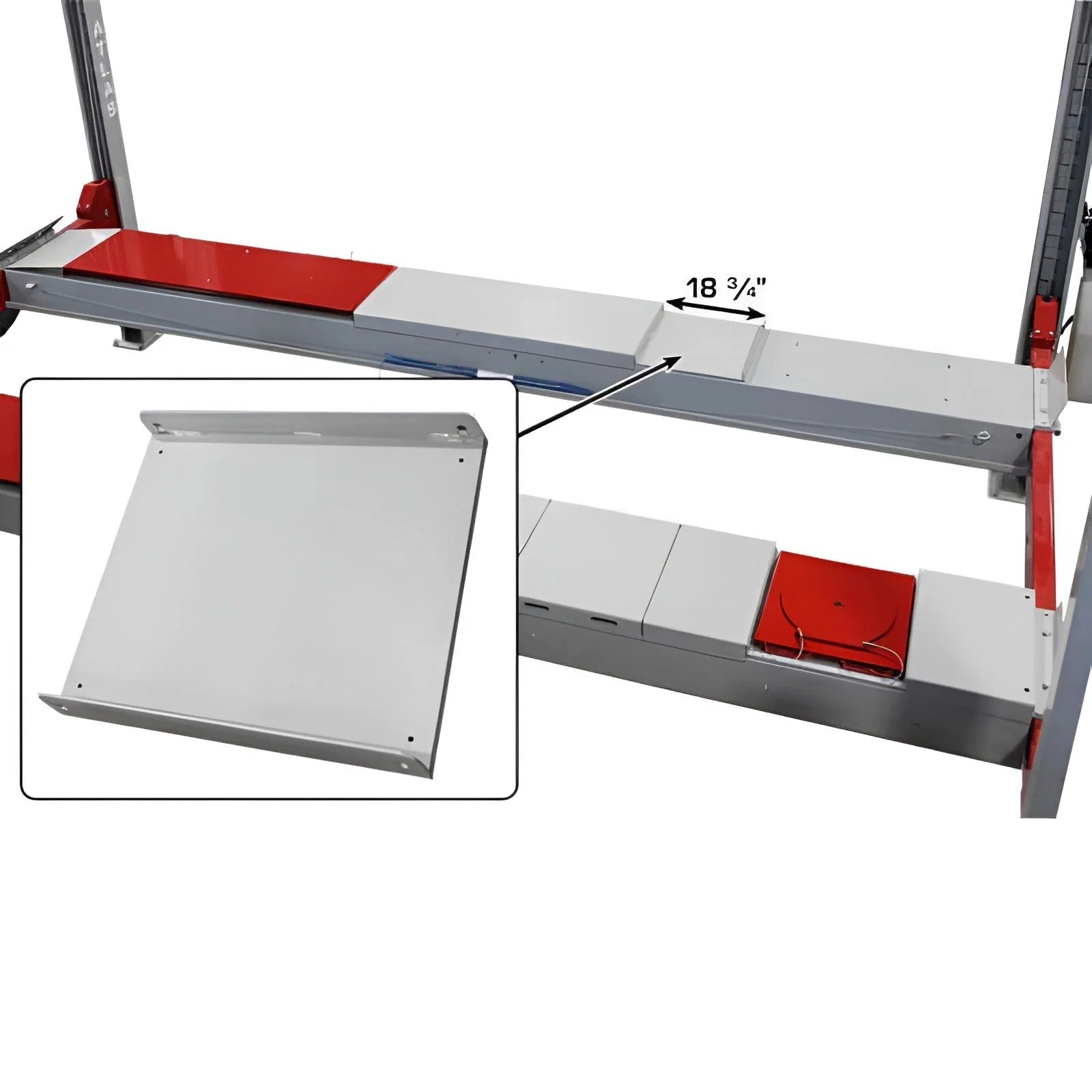 Atlas Platinum Bolt-On Alignment Kit with Slip Plates and Turntables for 4-Post Lifts