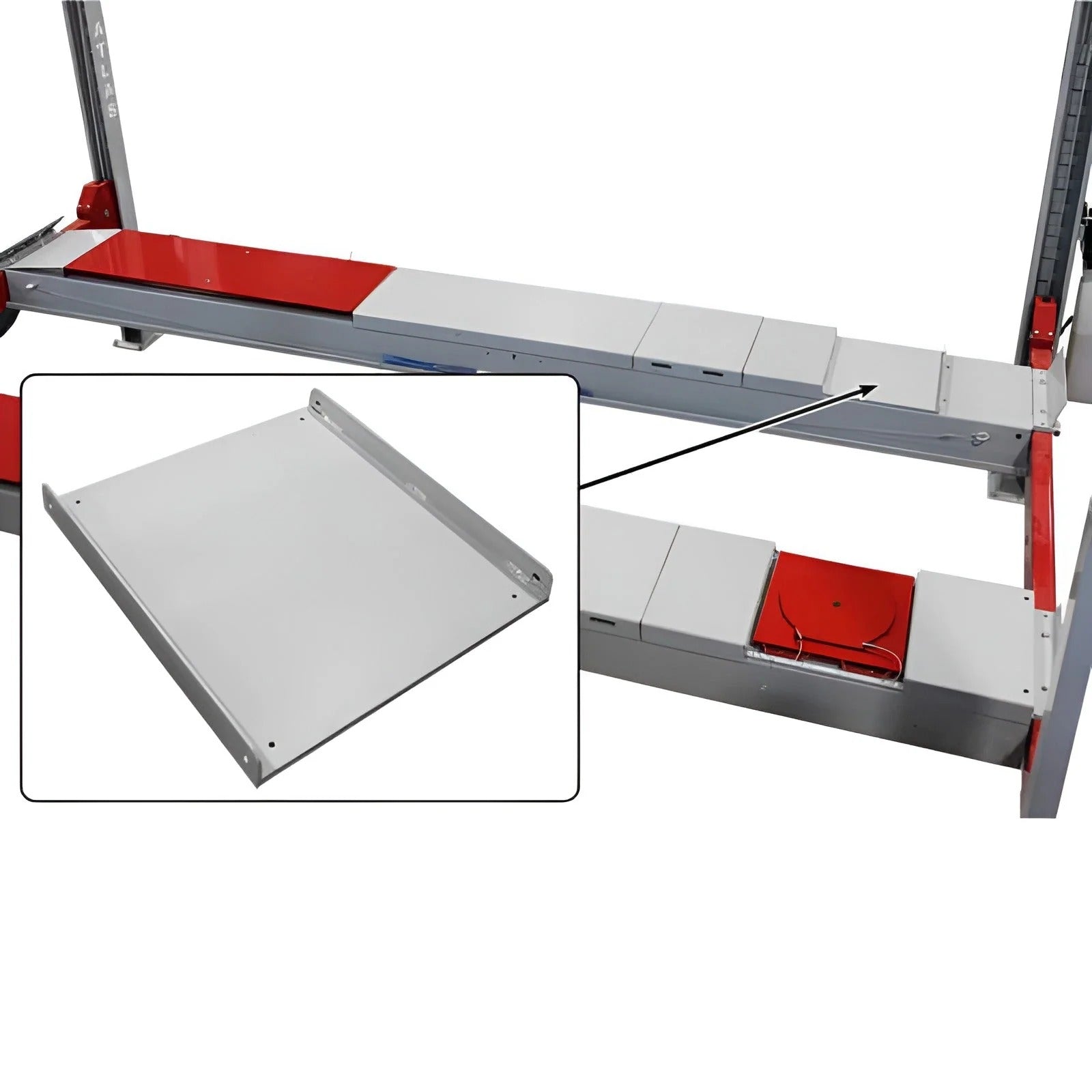 Atlas Platinum Bolt-On Alignment Kit with Slip Plates and Turntables for 4-Post Lifts