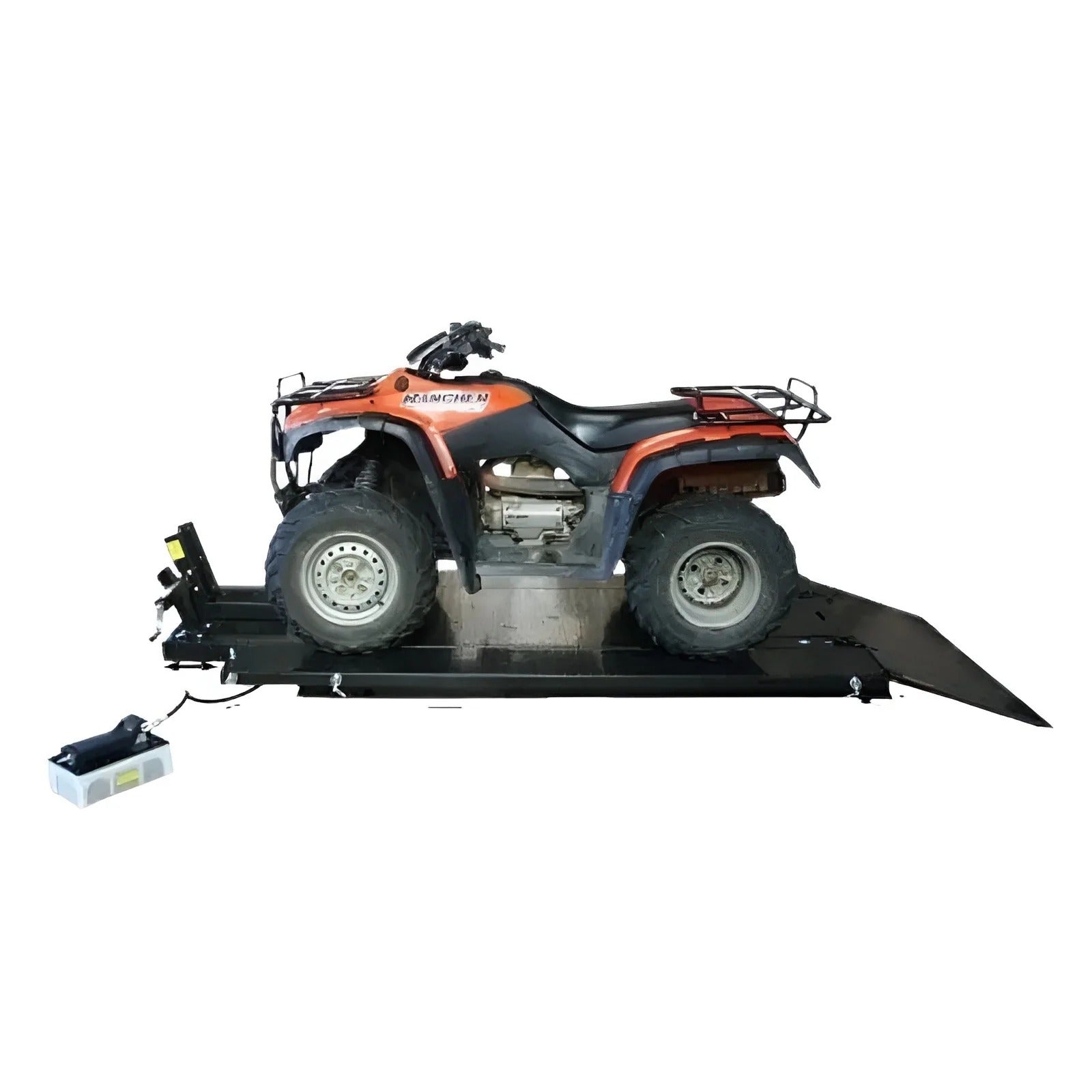 Atlas HI-RISE 1500 Motorcycle and ATV Lift with Air/Hydraulic System and 1,500 lb Capacity