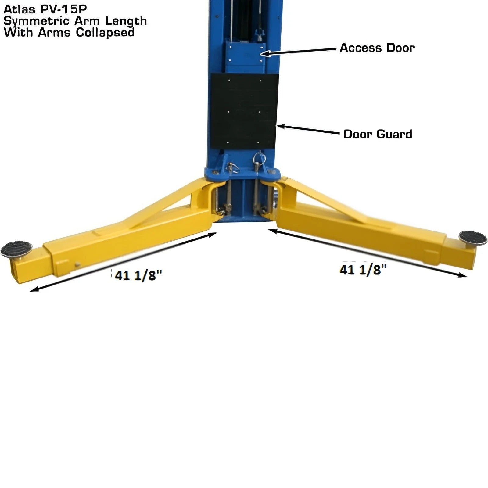 Atlas PV15PX 15,000 lb Heavy-Duty Overhead 2-Post Lift – Extra Tall & Wide Commercial Vehicle Lift