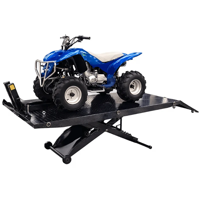 Atlas CycleLift XLT Motorcycle and ATV Lift with Extended Platform and 1,000 lb Capacity