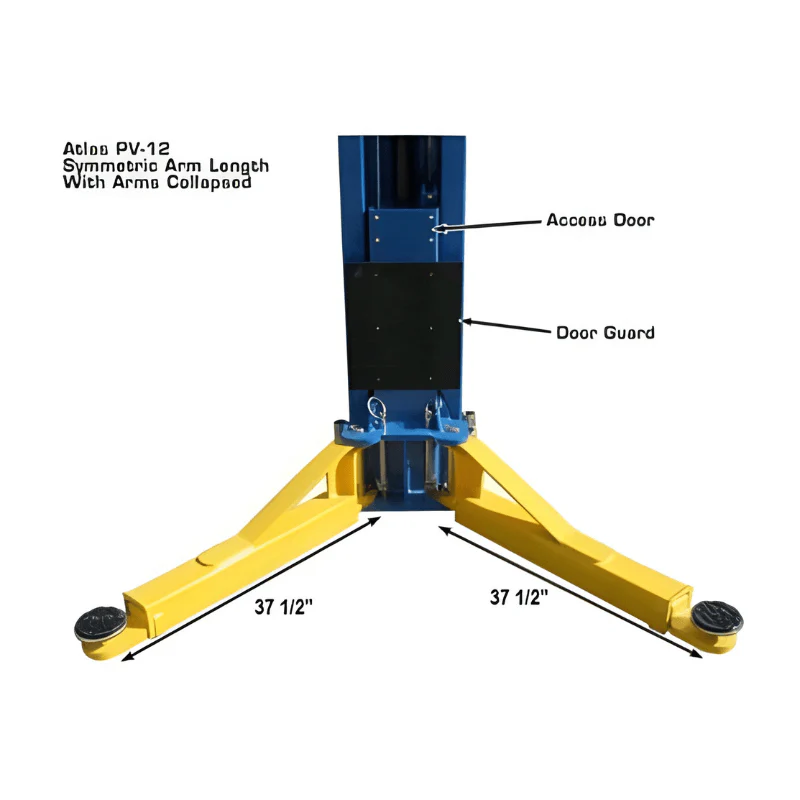 Atlas PV12PX 12,000 lb Overhead 2-Post Lift