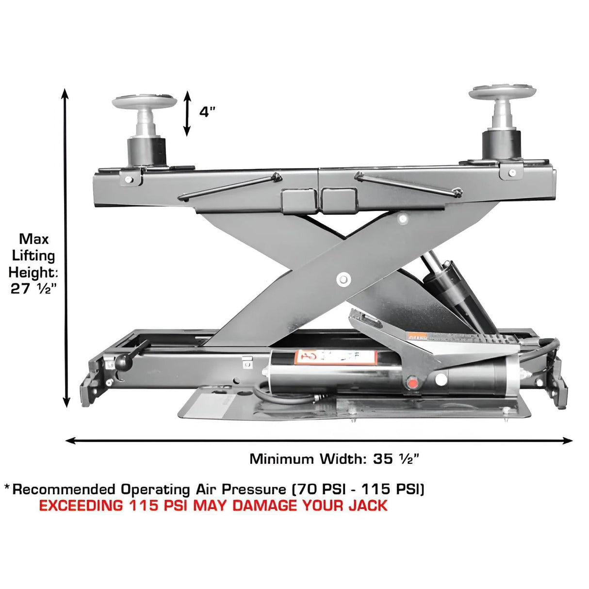 Atlas Platinum PVL14 14,000 lb ALI Certified Alignment Lift Complete Combo Package