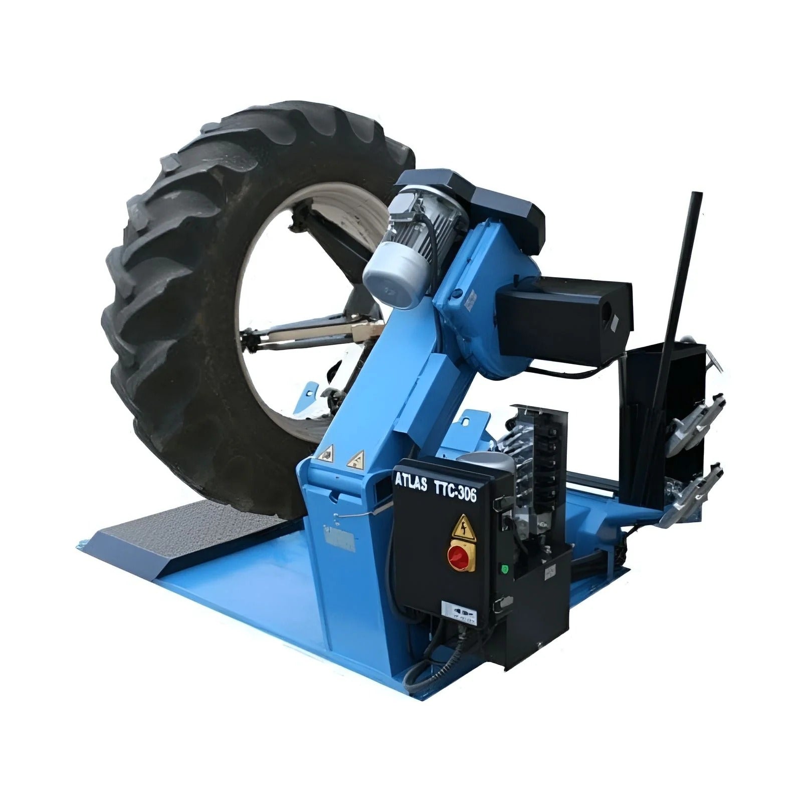 Atlas TC306 Automatic Super Duty Truck Tire Changer and WBT210 Heavy-Duty Wheel Balancer Combo