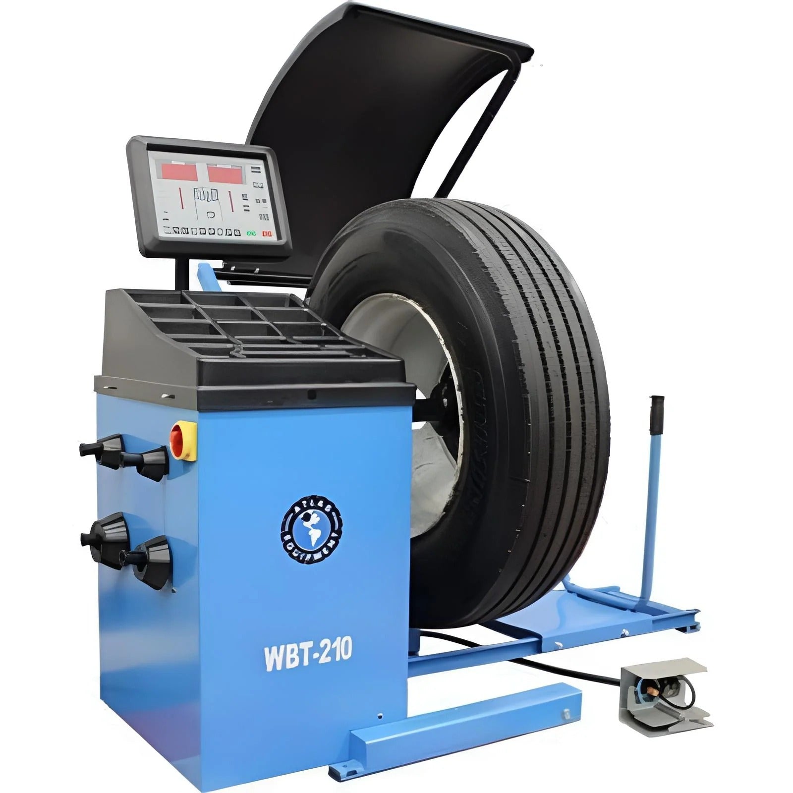 Atlas TC301 Truck Tire Changer and WBT210 Heavy-Duty Wheel Balancer Combo